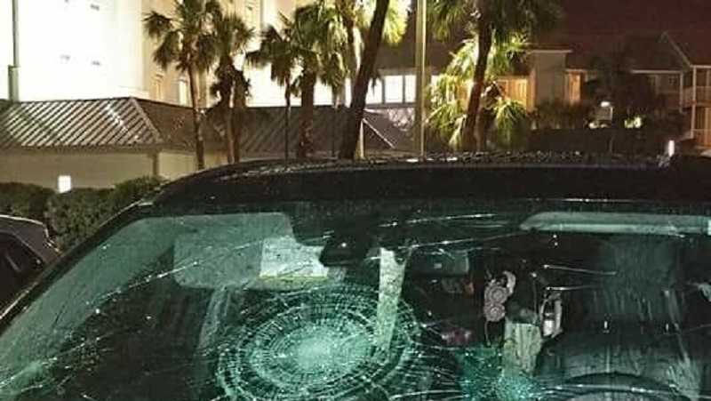 PHOTOS: Hailstorm in Orange Beach, Alabama - Vimarsana News