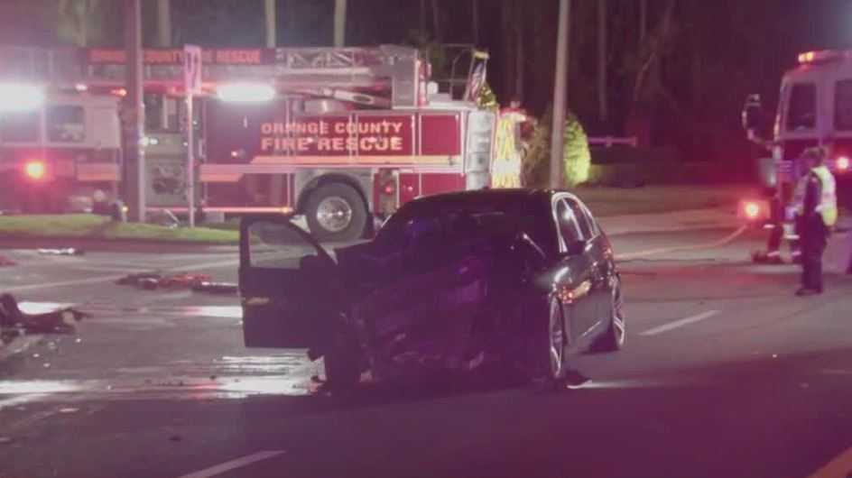 1 dead, 4 others injured in Orange County crash