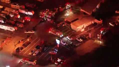 Orange County fire crews respond to building fire in Bithlo