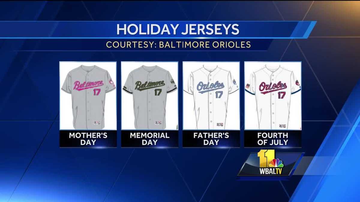 MLB unveils special unis for Mother's Day, Father's Day, Memorial Day and  July 4th