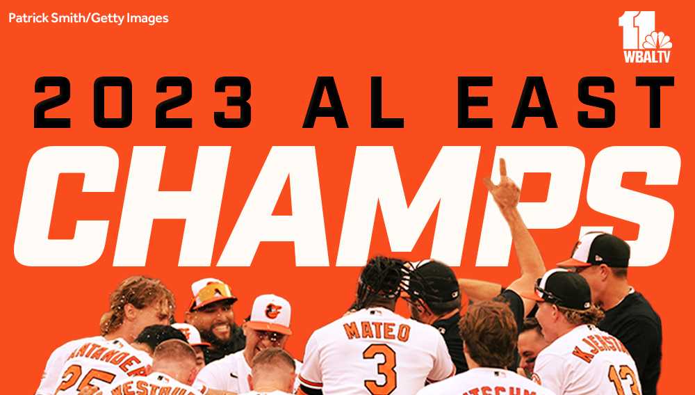 Orioles clinch the AL East title, 09/28/2023