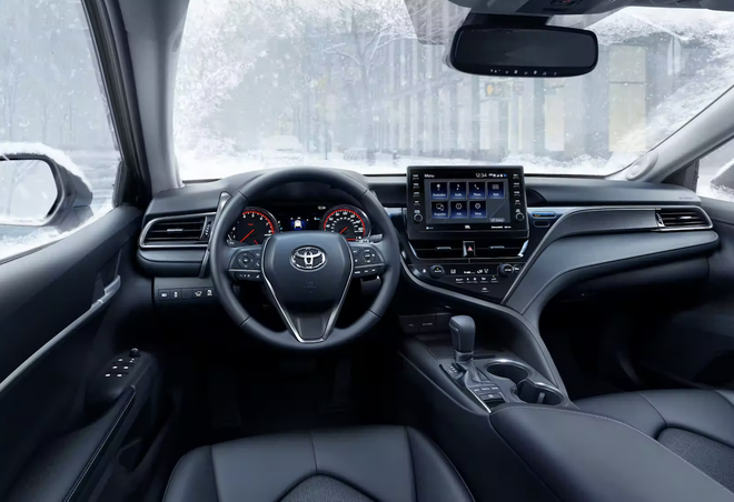 what we love about the interior of the 2023 Toyota Camry