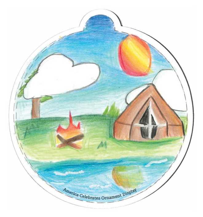 See the ornaments made by Maine students for the Maine tree in DC