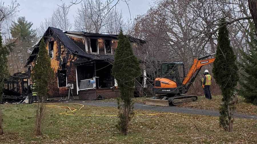 Person jumps from window to escape burning home in Orono
