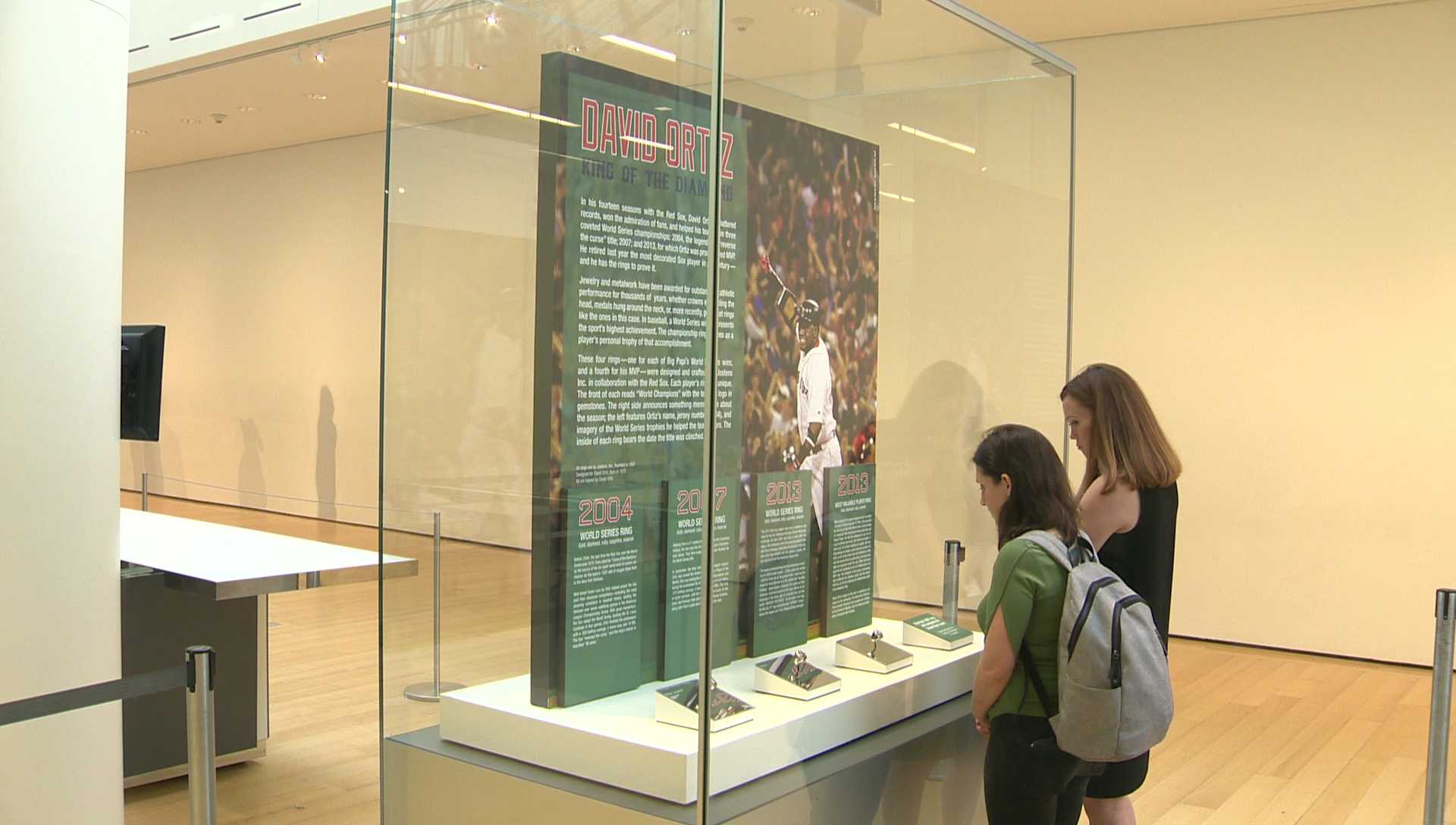 MFA Boston Celebrates Historic Career of David Ortiz with Display of  Championship Rings