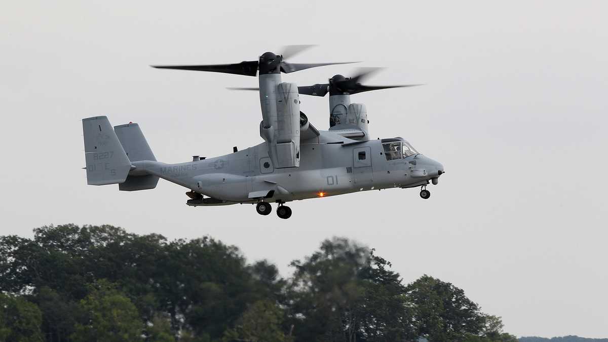 Five killed in California Marine aircraft crash identified - WJCL