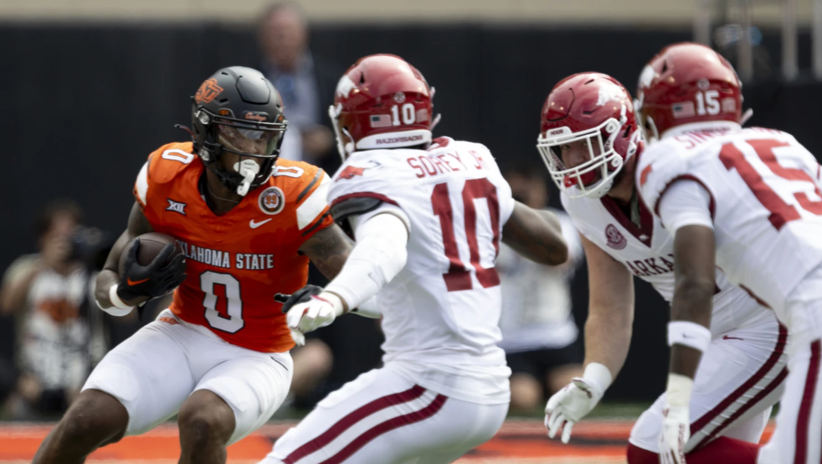 Gordon scores TD and 2-point conversion in 2nd overtime, OSU beats Arkansas