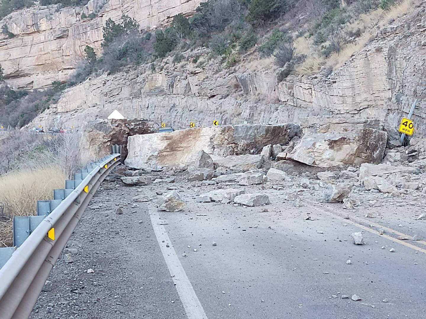 A Portion Of U.S. Highway 82 Remains Closed Until Monday