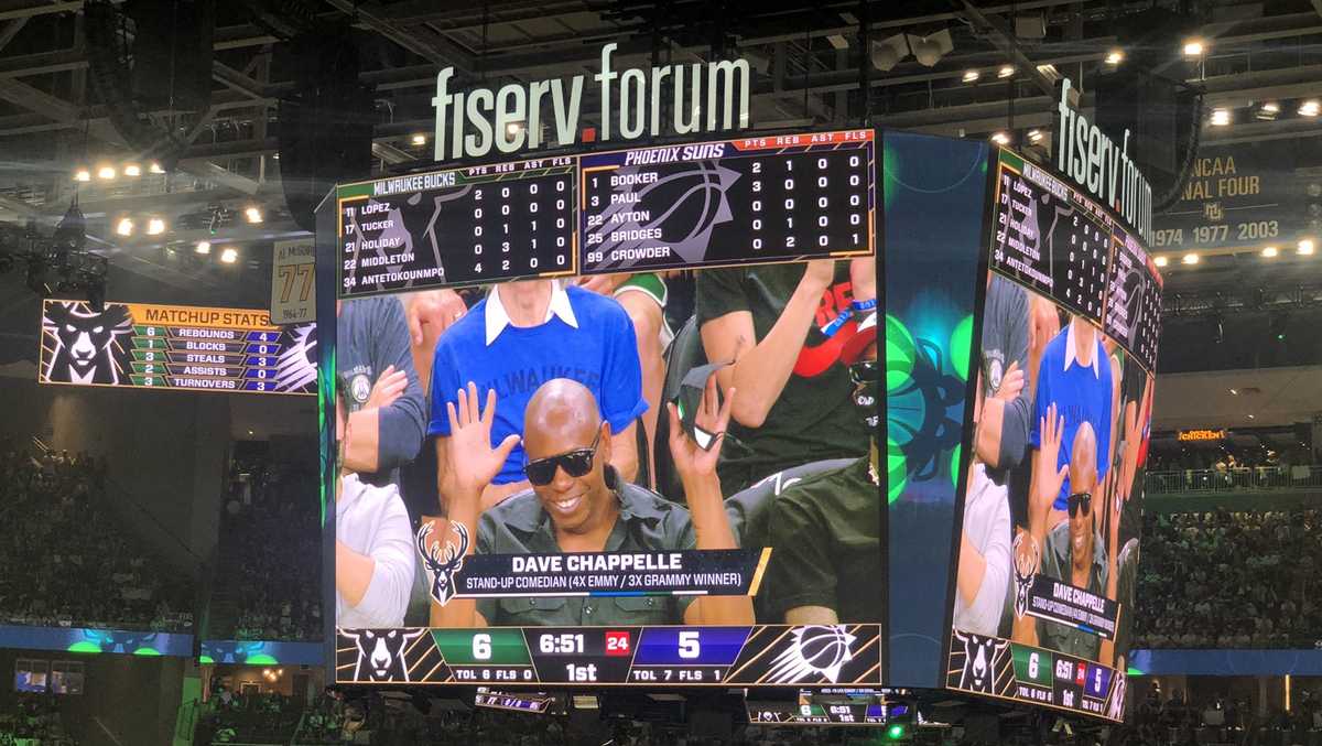 Gucci Mane, Chance the Rapper spotted at Suns-Bucks NBA Finals Game 3