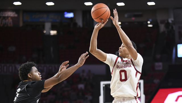 Moore, Fears help No. 12 Oklahoma put away Prairie View 89-67 to remain unbeaten