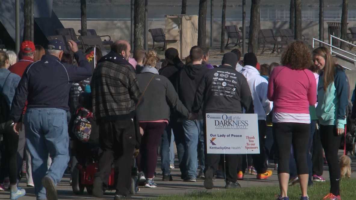 Organizers: Thousands take part in suicide prevention walk