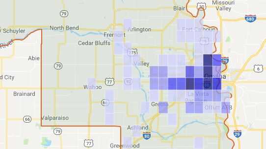 More than 36,000 OPPD customers without power during season's first snow
