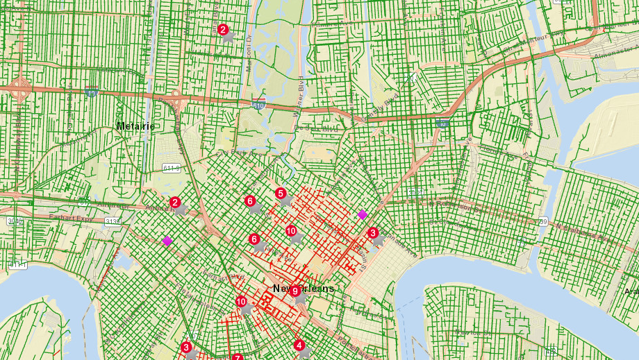 New Orleans Entergy power outage