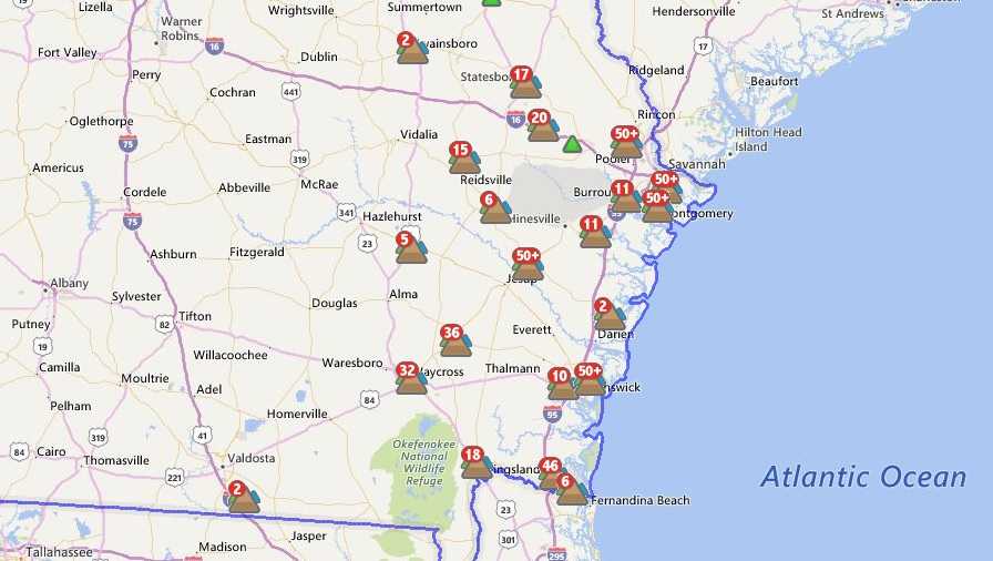 Alabama Power Real Time Outage Map - Maping Resources