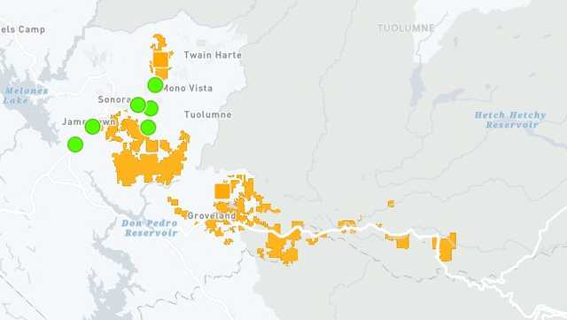 More than 3,670 PG&E customers lose power in Tuolumne County, outage map shows - Vimarsana News