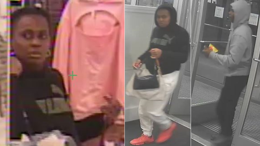 Overland Park, Kansas searching for theft, battery suspects