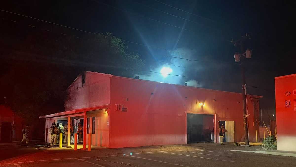 Overnight fire at Albuquerque homeless artist studio building