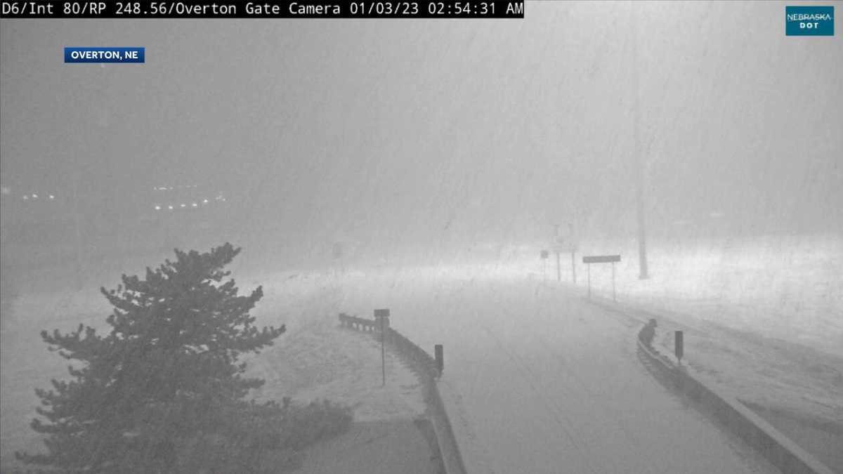 A mix of wintry precipitation is expected to impact Nebraska and parts of Iowa on Tuesday.