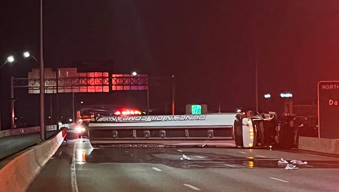 All I 71 75 Lanes Reopened After Flipped Tanker Shuts Down Interstate