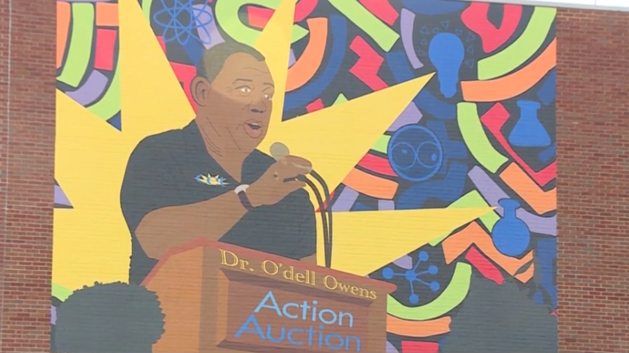 Mural devoted to Cincinnati well being chief Dr. O’dell Owens