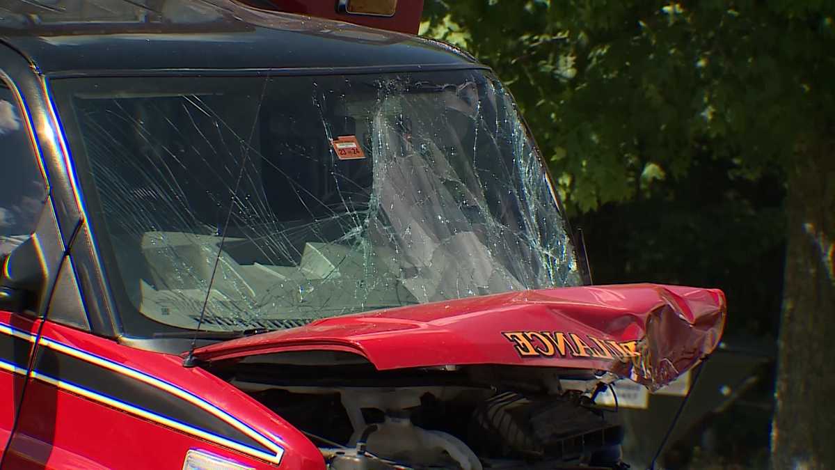 2 EMS staffers among 3 injured in Maine crash involving ambulance