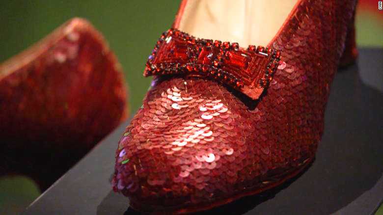 No Place Like Home for Dorothy's Ruby Slippers