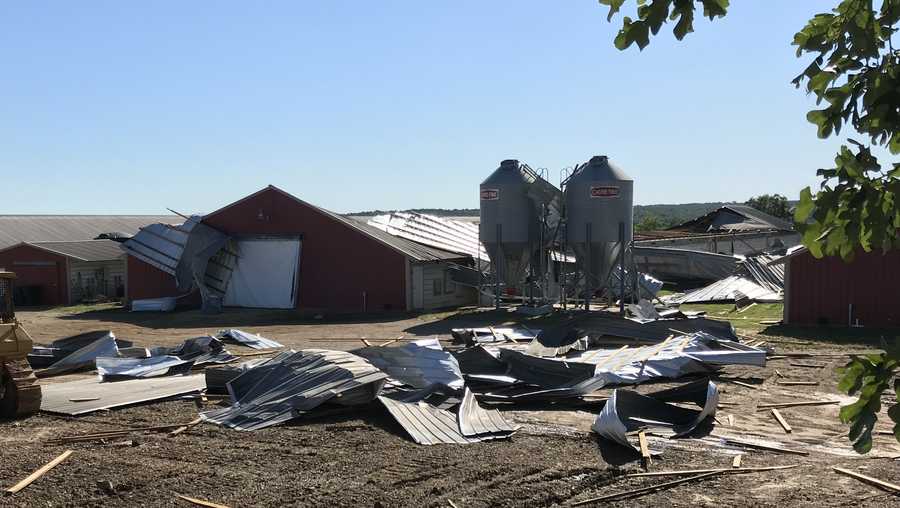 Ozark Farm Takes Severe Damage From Storm