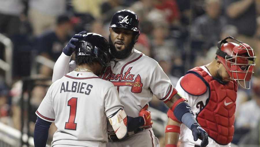Ozzie Albies' value shows as Braves rout Nationals