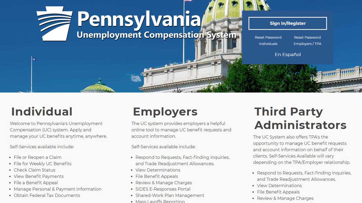 Pennsylvania's new unemployment benefits system goes online