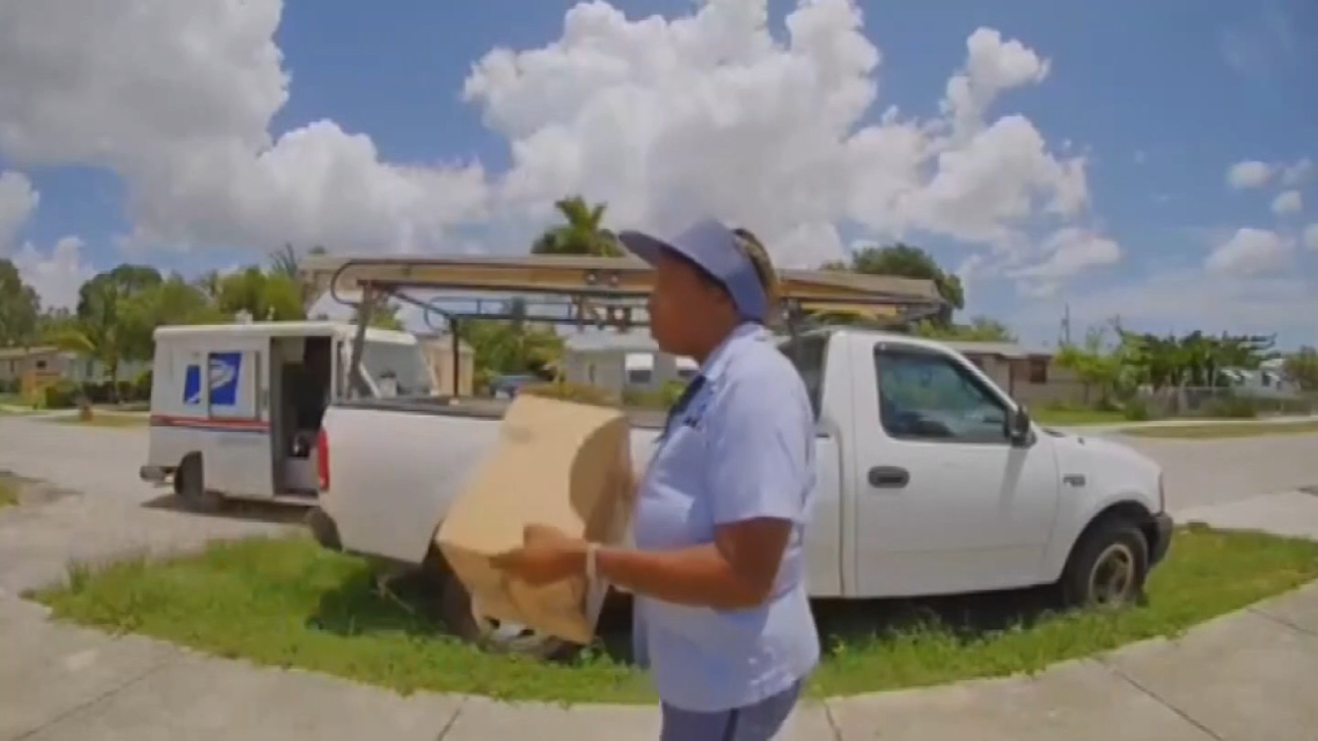 Postal Worker Caught On Camera Throwing Florida Family’s Packages