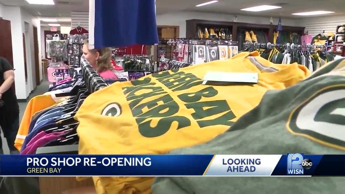 Packers Pro Shop will be first part of Lambeau Field to reopen to