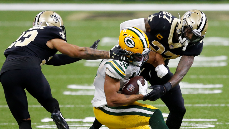 Saints' Peat injures ankle, Packers' Kirksey hurts shoulder - The San Diego  Union-Tribune