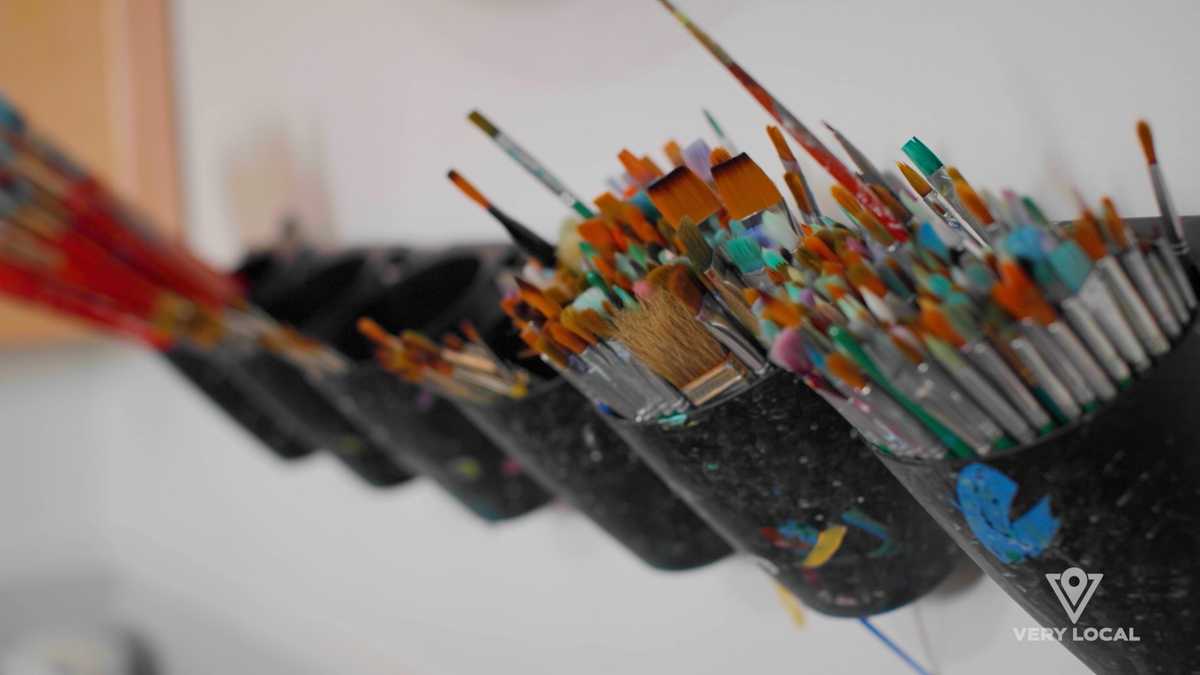 Create masterpieces, sip wine at Massachusetts' first paint bar