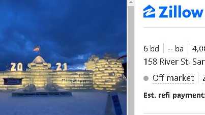 Saranac Lake Ice Palace Featured In Fake Listing On Zillow Saranac Lake Ice Palace Featured In Fake Listing On Zillow