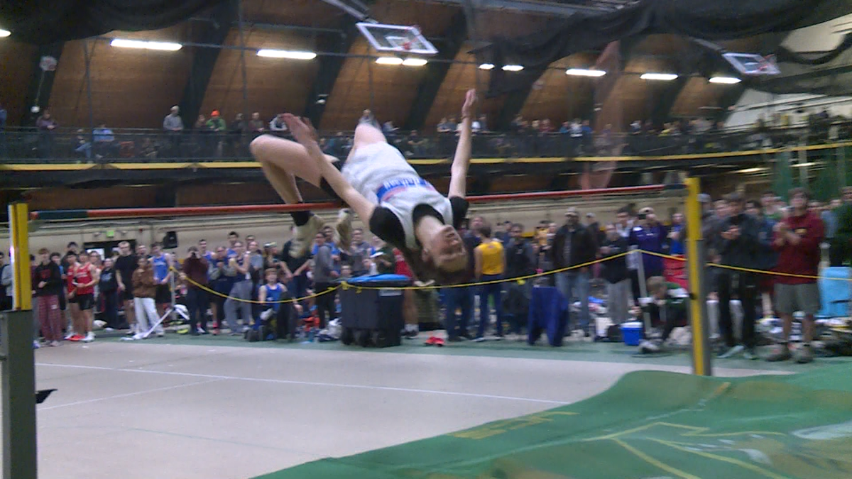 Mount Anthony's Ella Palisano sets new Vermont indoor track and field state high jump record