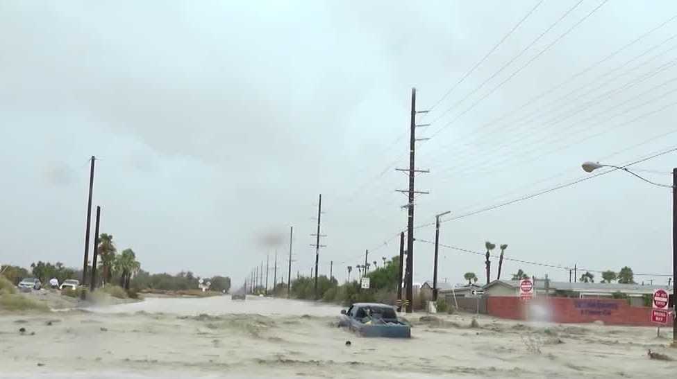 Tropical Storm Hilary brings flooding to parts of Southern California