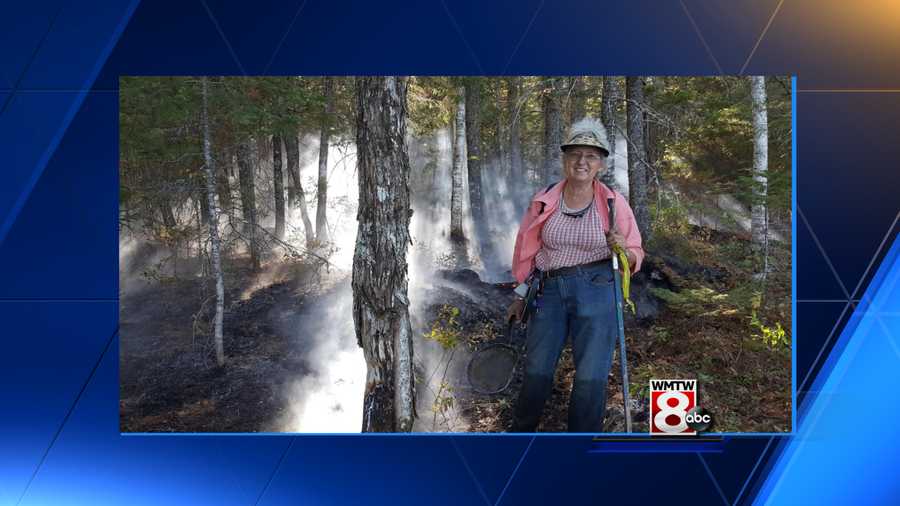 Mainer credited with helping contain forest fire with frying pan
