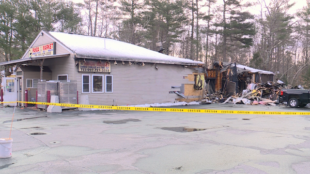 Local Maine market burns in overnight fire - Vimarsana News