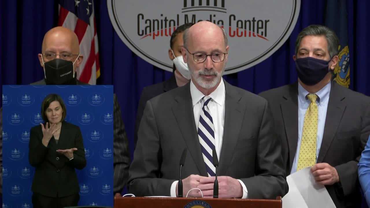 Pa. Governor Announces Plan For Pandemic Recovery