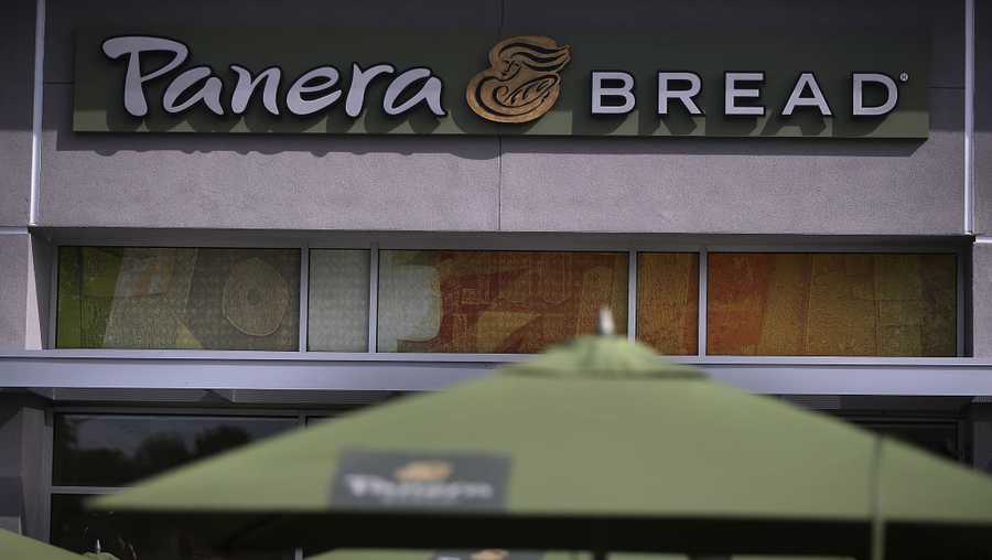 A view of a Panera Bread restaurant on April 5, 2017 in Daly City, California.