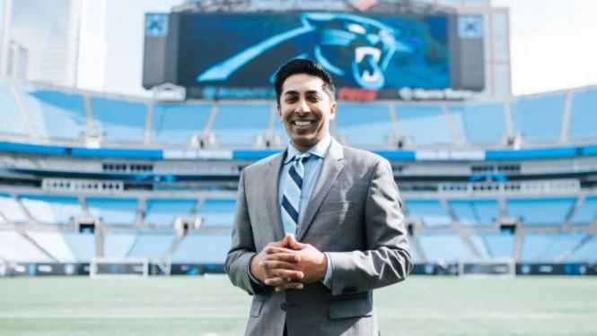 Anish Shroff named new Carolina Panthers play-by-play announcer