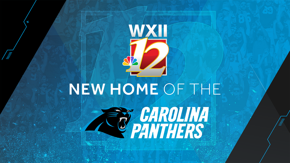 WXII 12 न्यूज को कैरोलिना पैंथर्स का नया घर नामित किया गया है, जो विशेष रूप से प्रीसीजन गेम्स प्रसारित करता है
