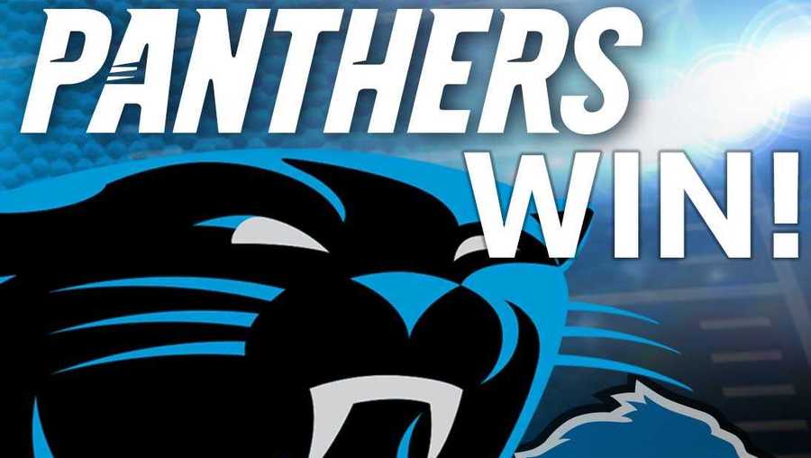 Carolina Panthers tame the Lions in Detroit