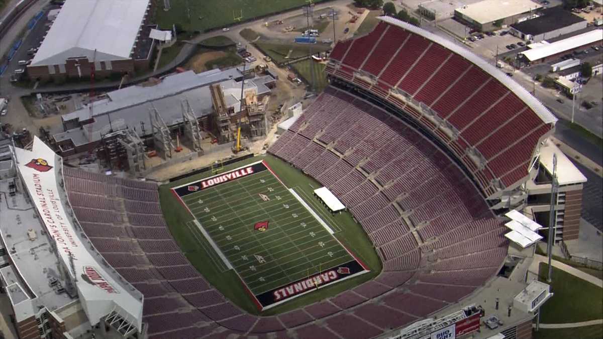 WATCH: Update on Papa John&#39;s Cardinal Stadium construction
