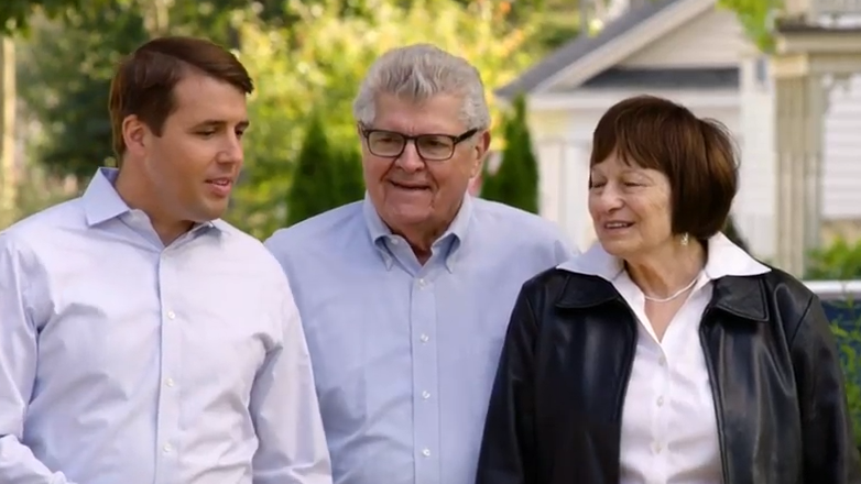 Scene from Chris Pappas' second general election ad
