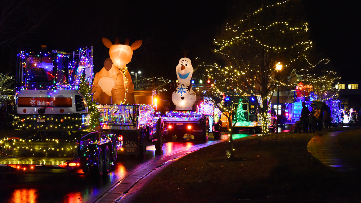 Fairfield kicking off the holiday season with Parade of Lights