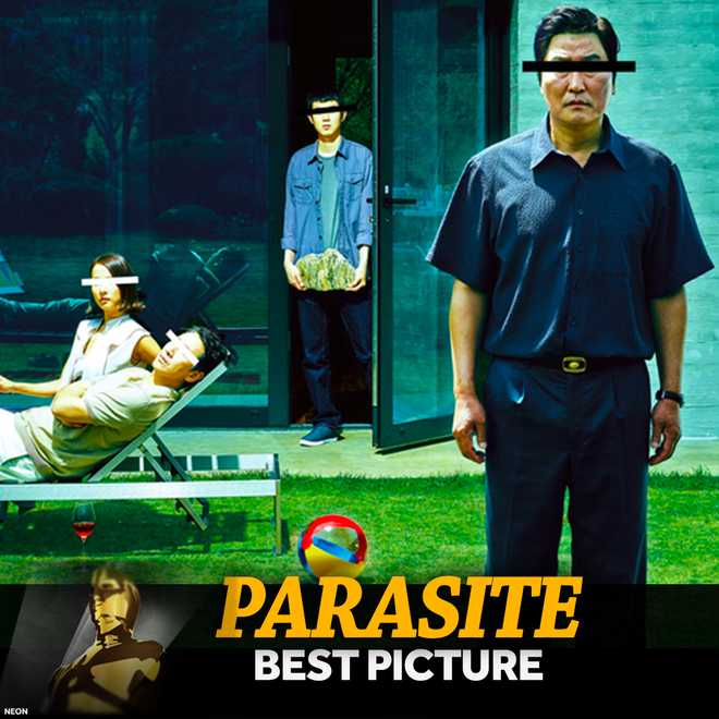 'Parasite' wins best picture, takes home four Oscars
