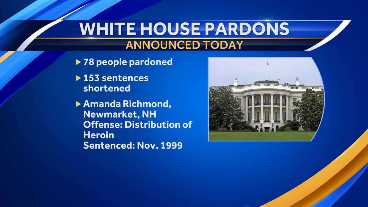 NH Woman Among Those Pardoned By President Obama