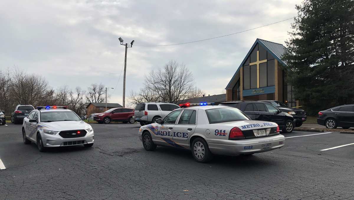 Shots fired outside church in Louisville neighborhood