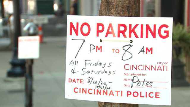 Cincinnati police issue weekend parking restrictions in OTR through end of year - Vimarsana News
